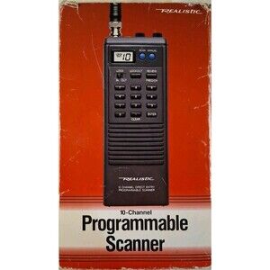Realistic PRO-41 VHF/UHF 10 Channel Direct Entry Scanner Model 20-301- Used